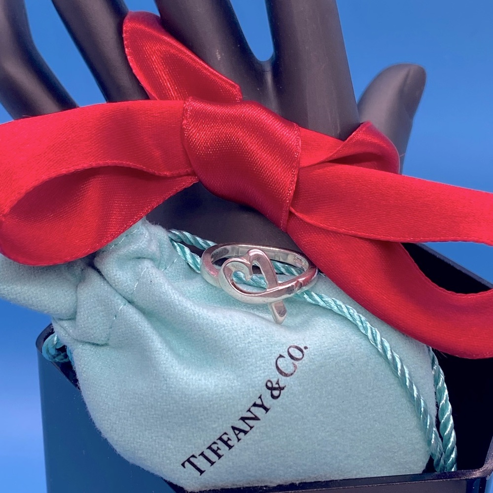 TIFFANY & CO PALOMA PICASSO LOVING  HEART RING - Picture 5 of 5